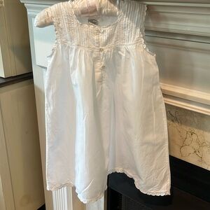 Size 2T white dress.  Listing # 421
